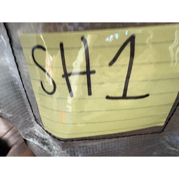 Fossil Medium Leather and Suede Patchwork Shoulder Bag Y2K Needs TLC Strap Indie - Picture 8 of 8